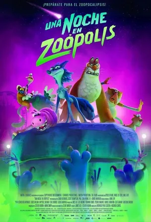 Poster de Una noche en Zoopolis