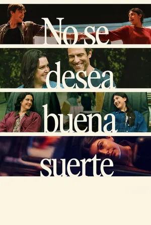 Poster de No se desea buena suerte